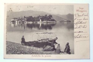 Cartolina-Lago-Maggiore-Isolabella-da-ponente-1902