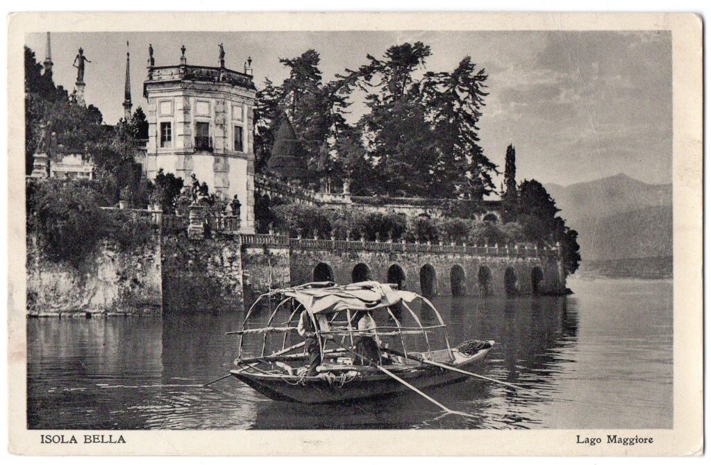 1929-Italy-Isola-Bella-Lago-Maggiore-Cartolina